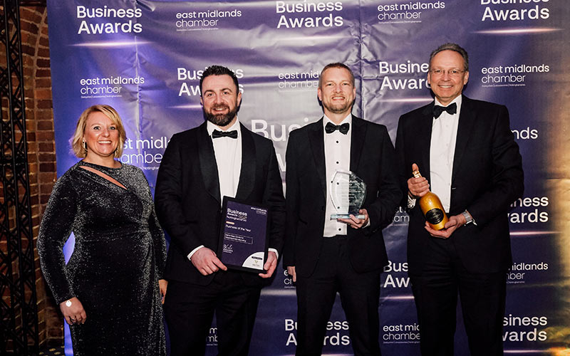 The Gene Haas Centre for Advanced Manufacturing. Was crowned Business of the Year in recognition of the transformational partnership between education and industry.